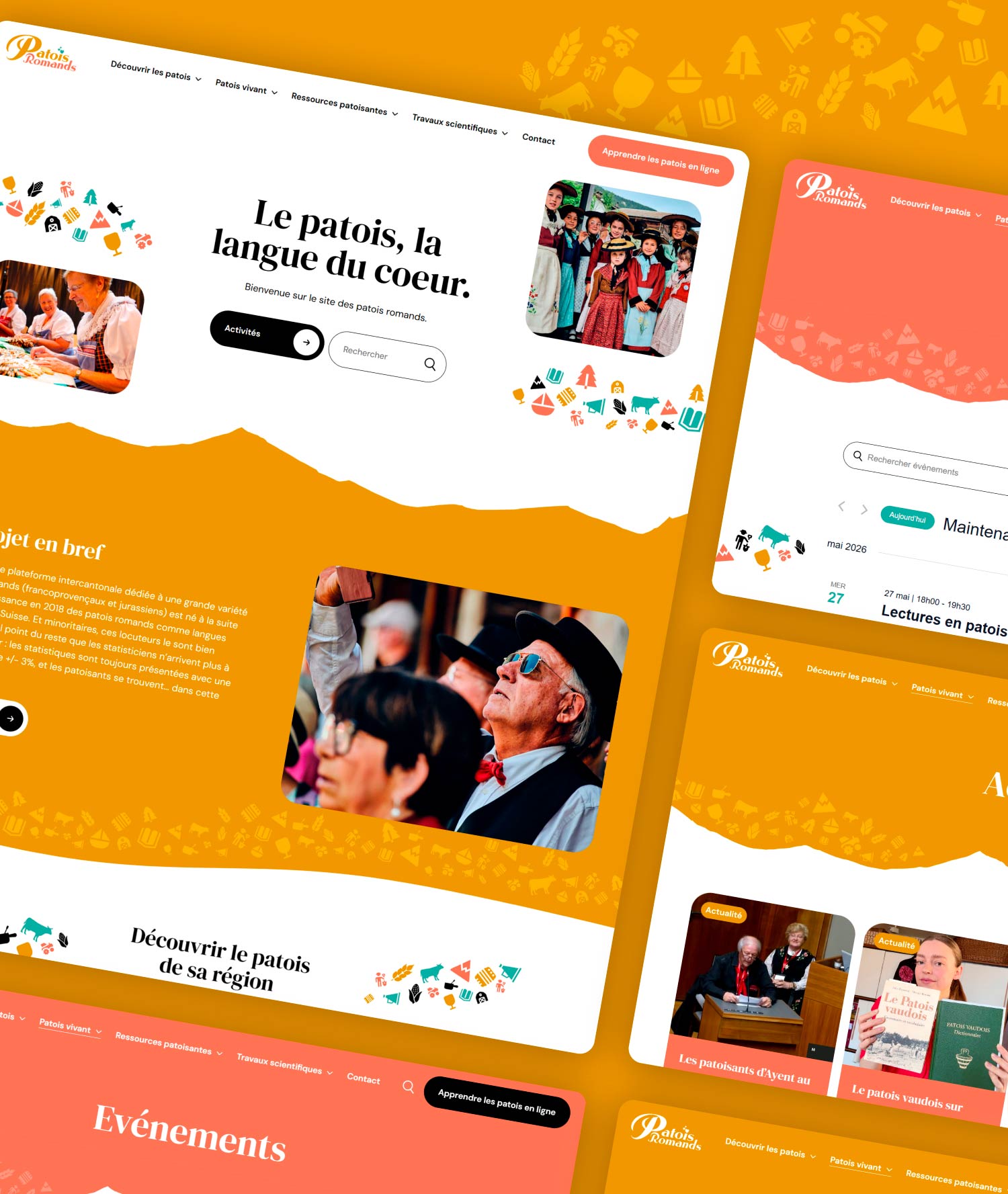 Patois romands site