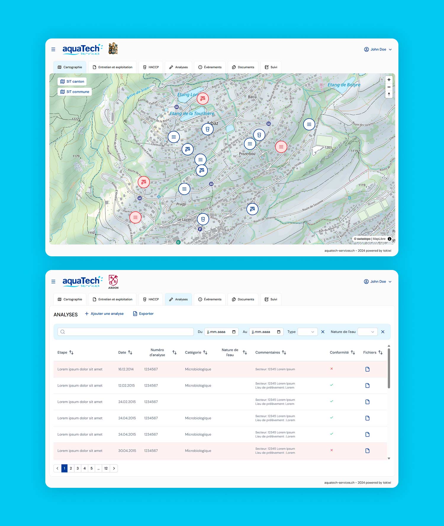 Aquatech site