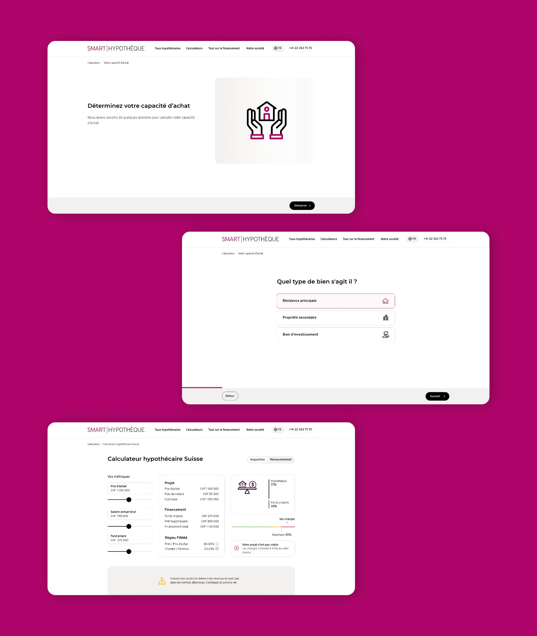 SmartHypothèque calculateur